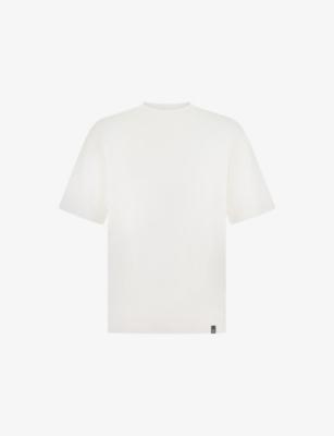 S-Cafè® Relaxed-Fit Stretch Cotton-Blend T-Shirt by BOGGI MILANO