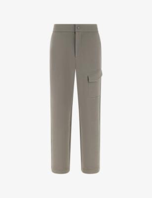 Scuba Piqué Tailored Cotton-Blend Trousers by BOGGI MILANO