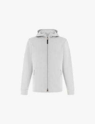 Scuba Regular-Fit Stretch Cotton-Blend Hoody by BOGGI MILANO