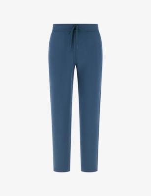 Scuba Tech-Patch Cotton-Jersey Trousers by BOGGI MILANO