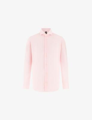 Slim-Fit Cotton-Twill Shirt by BOGGI MILANO