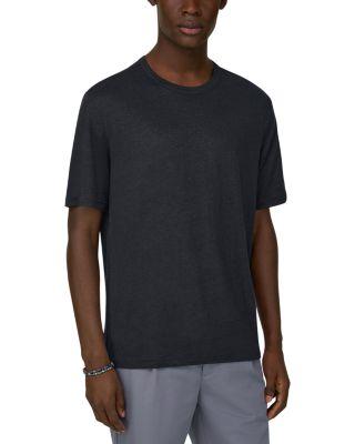 Stretch Linen Jersey T-Shirt by BOGGI MILANO