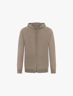 Superfine Full-Zip Wool Hoody by BOGGI MILANO