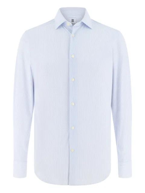 Tokyo collar slim fit shirt by BOGGI MILANO
