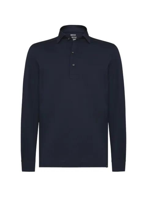 bowling-collar polo shirt by BOGGI MILANO