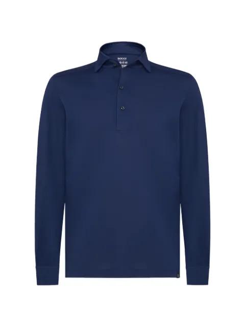 bowling-collar polo shirt by BOGGI MILANO