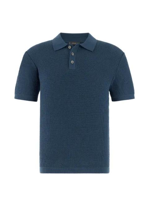 button-up polo shirt by BOGGI MILANO