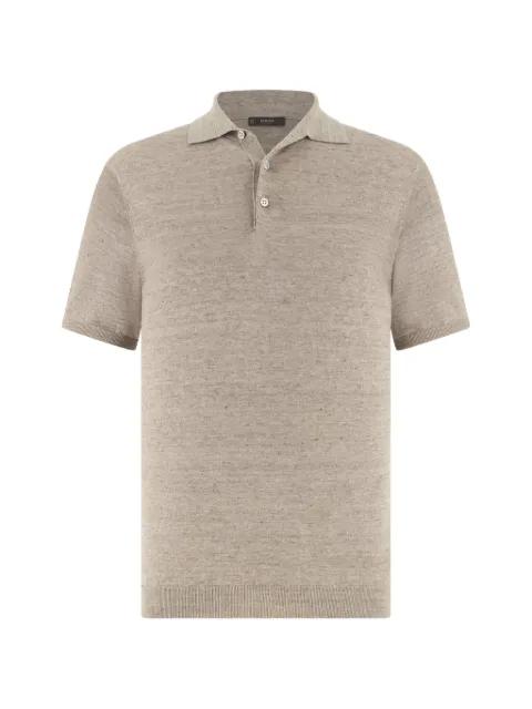 button-up polo shirt by BOGGI MILANO