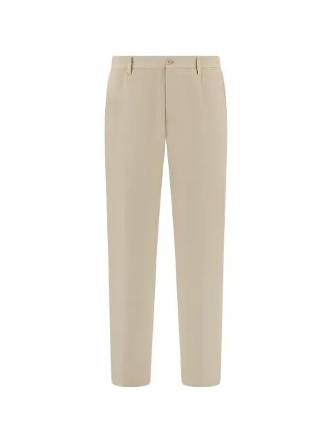 buttoned straight-leg trousers by BOGGI MILANO