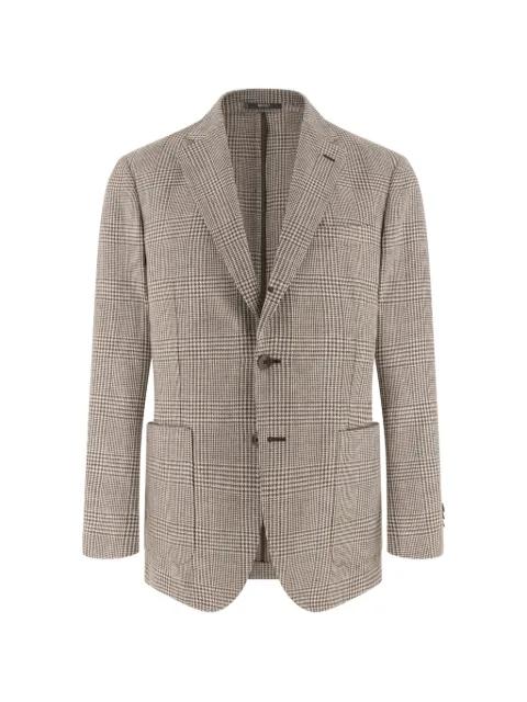 checked blazer by BOGGI MILANO