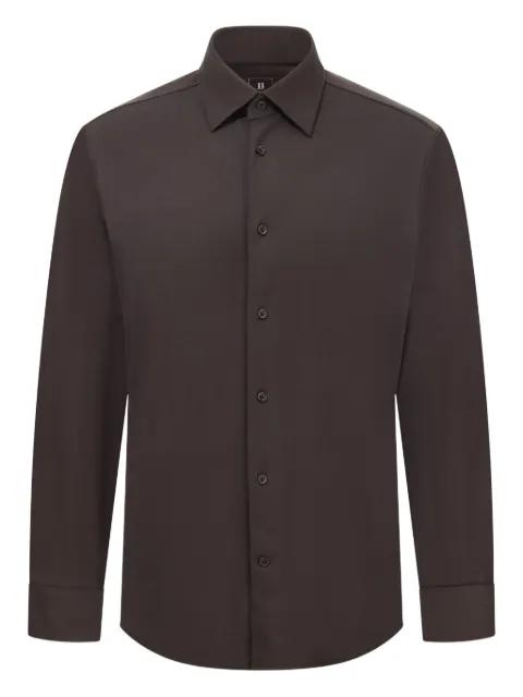 cotton-silk blend shirt by BOGGI MILANO