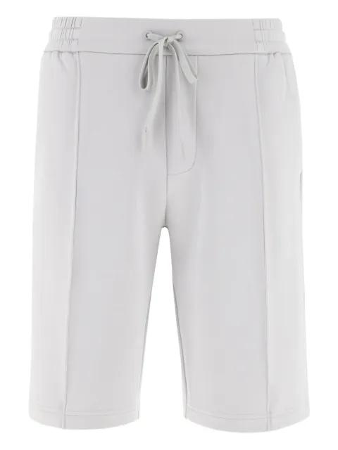 drawstring patch pocket bermuda shorts by BOGGI MILANO