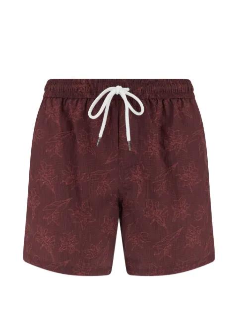 floral-print swim shorts by BOGGI MILANO