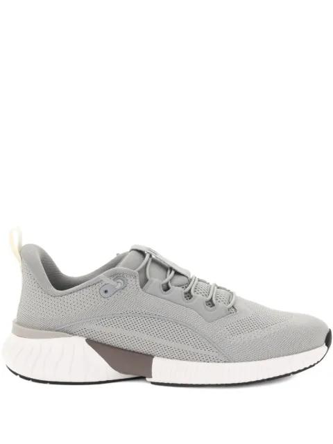 lace-up reflective sneakers by BOGGI MILANO