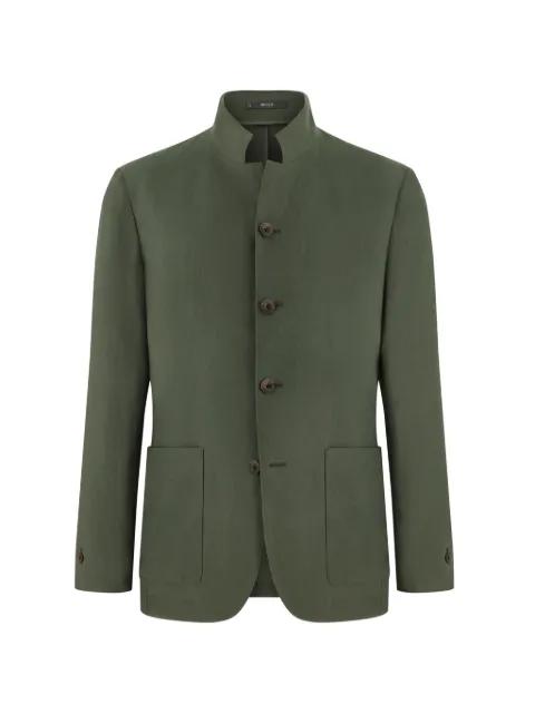 linen blazer by BOGGI MILANO