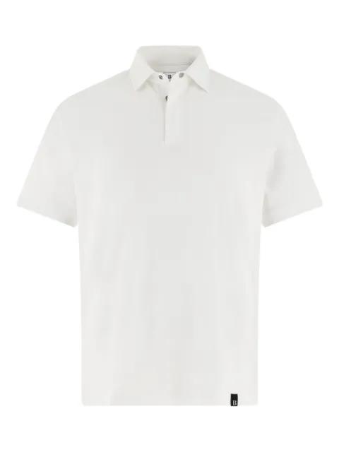 metal-stud polo shirt by BOGGI MILANO
