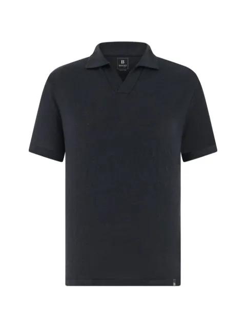 open-collar polo shirt by BOGGI MILANO