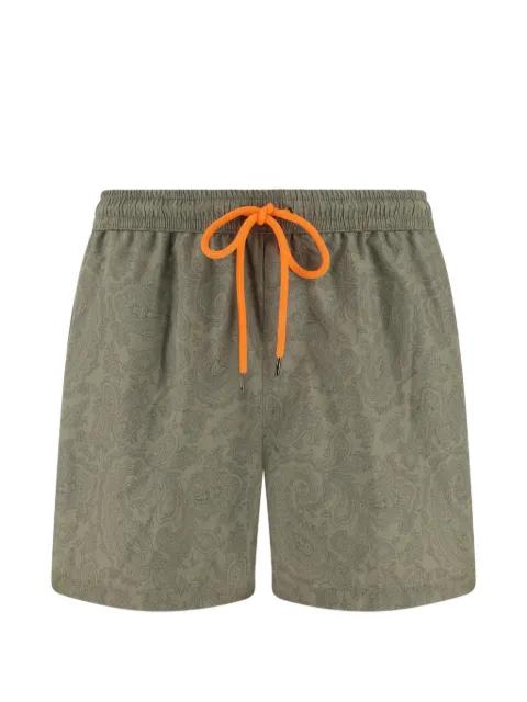paisley-print swim shorts by BOGGI MILANO