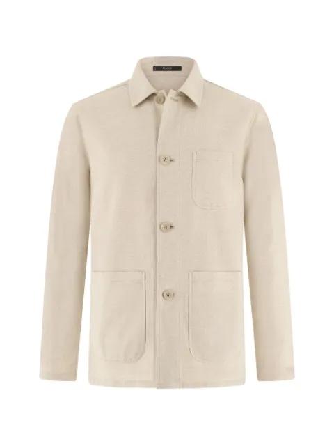 patch-pocket overshirt by BOGGI MILANO