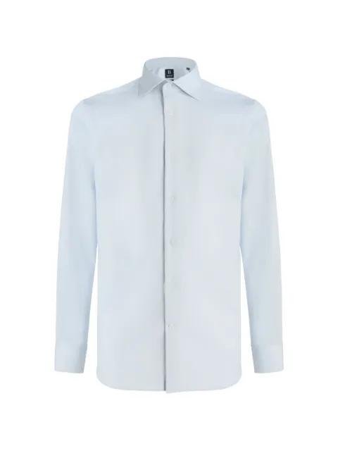 pinpoint cotton shirt by BOGGI MILANO