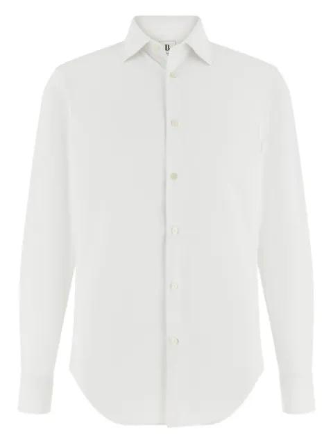 slim fit tokyo-collar shirt by BOGGI MILANO