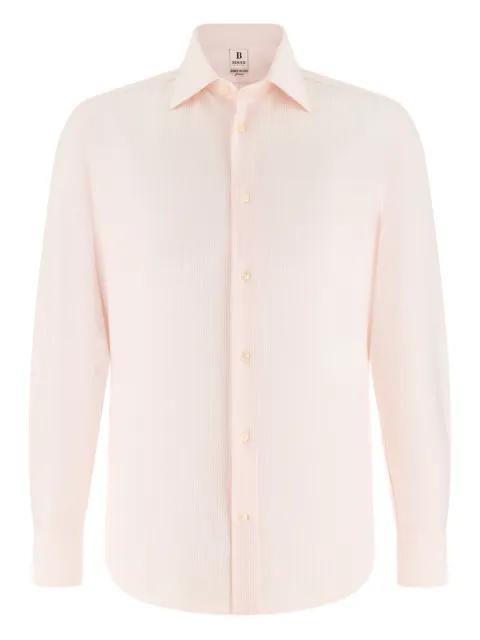 striped collar shirt by BOGGI MILANO