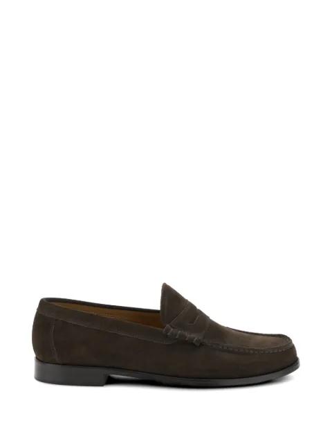 suede leather loafers by BOGGI MILANO