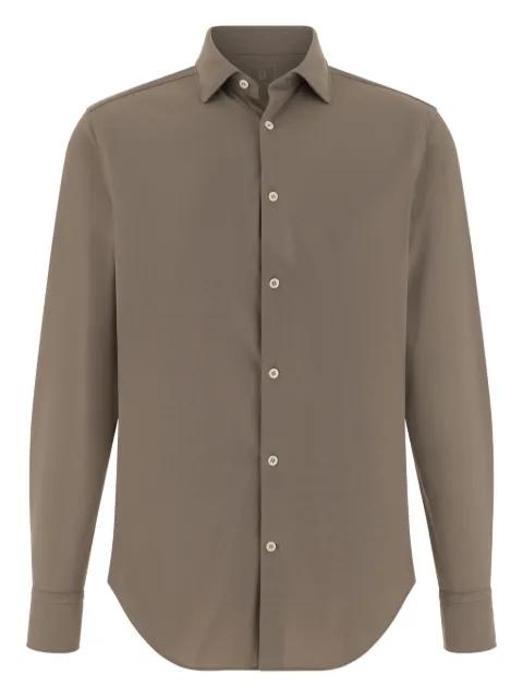 tokyo-collar stretch shirt by BOGGI MILANO