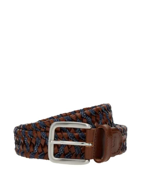 woven elasticated belt by BOGGI MILANO