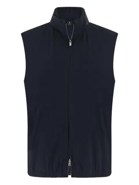 zip fastening gilet by BOGGI MILANO