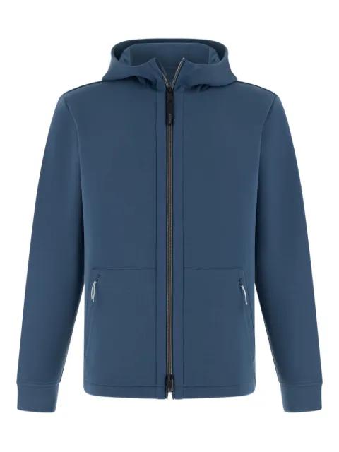 zip hoodied sweater by BOGGI MILANO
