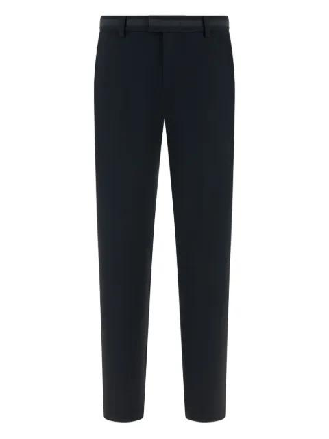 zip pocket straight-leg trousers by BOGGI MILANO