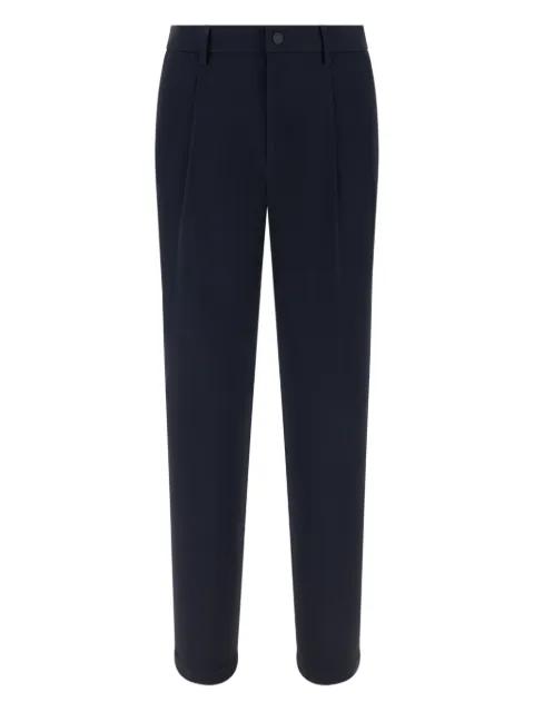 zip stretch tailored trousers by BOGGI MILANO