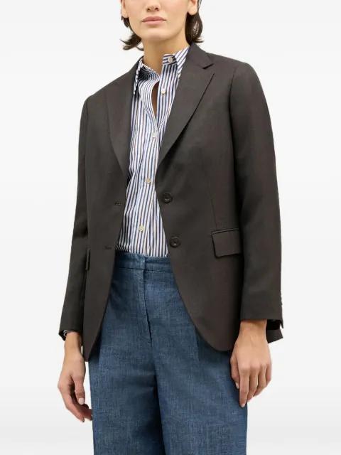 hopsack buttoned blazer by BOGLIOLI