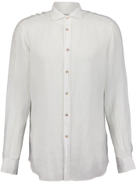 long-sleeve linen shirt by BOGLIOLI