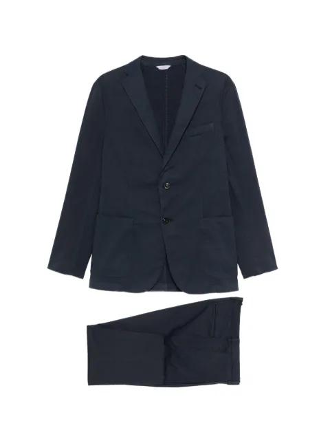 notched-lapel two-button suit by BOGLIOLI