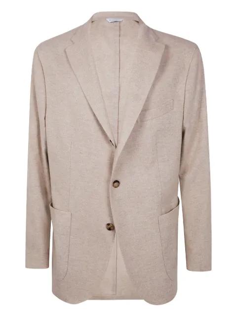 notched-lapel wool jacket by BOGLIOLI