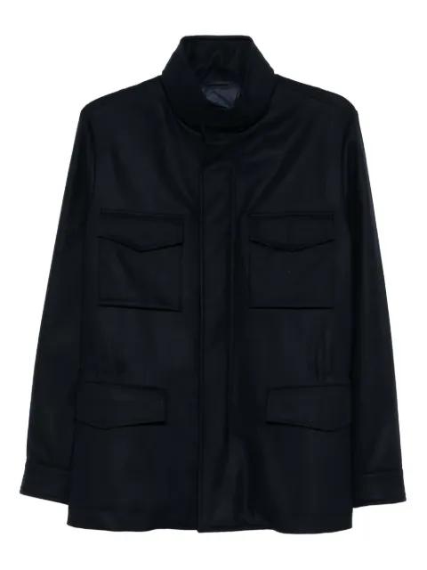 pocket funnel-neck jacket by BOGLIOLI pocket funnel-neck jacket by BOGLIOLI