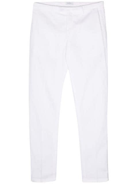 pressed-crease tapered trousers by BOGLIOLI