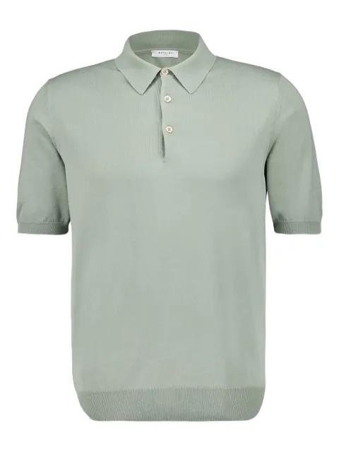 ribbed hem polo shirt by BOGLIOLI
