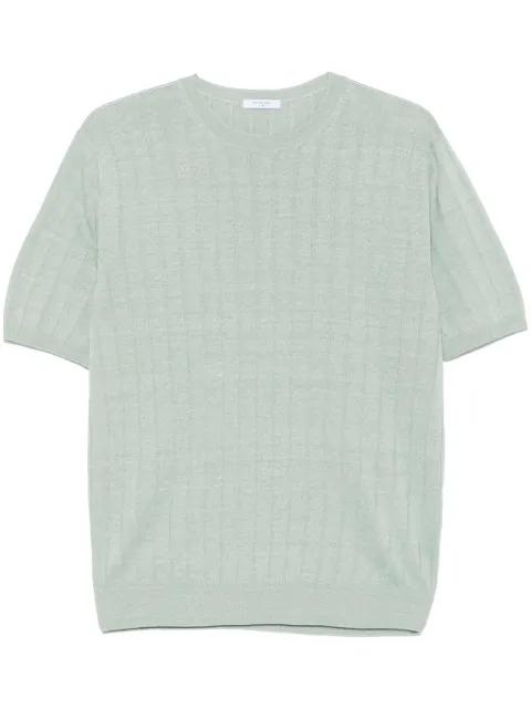 ribbed-knit T-shirt by BOGLIOLI