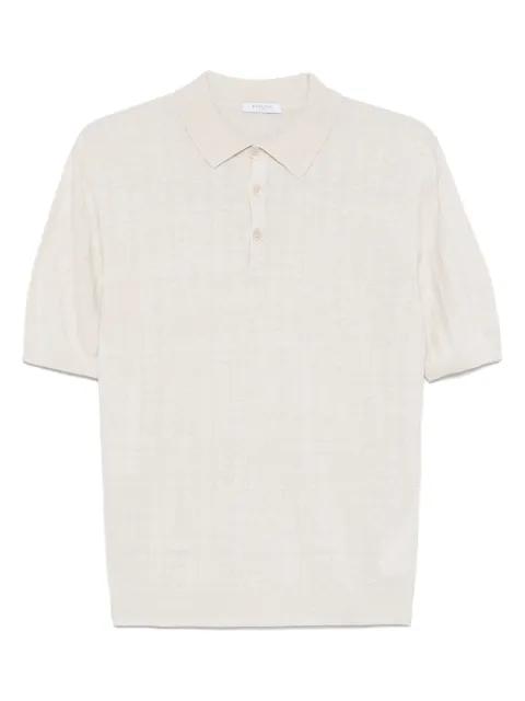 ribbed polo shirt by BOGLIOLI