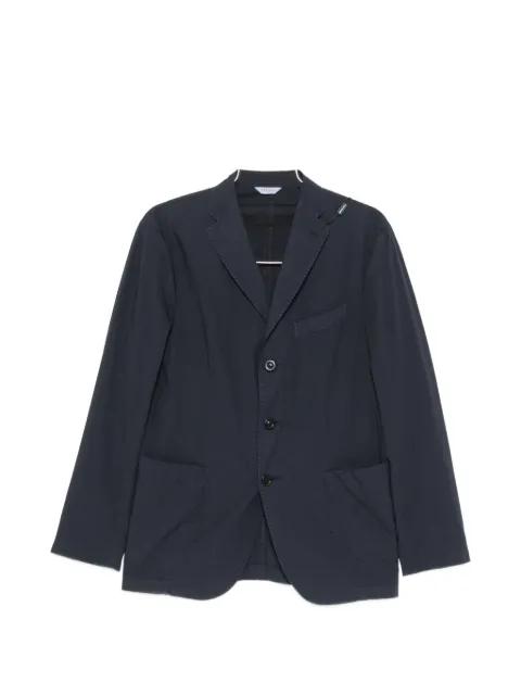 single-breasted cotton blazer by BOGLIOLI