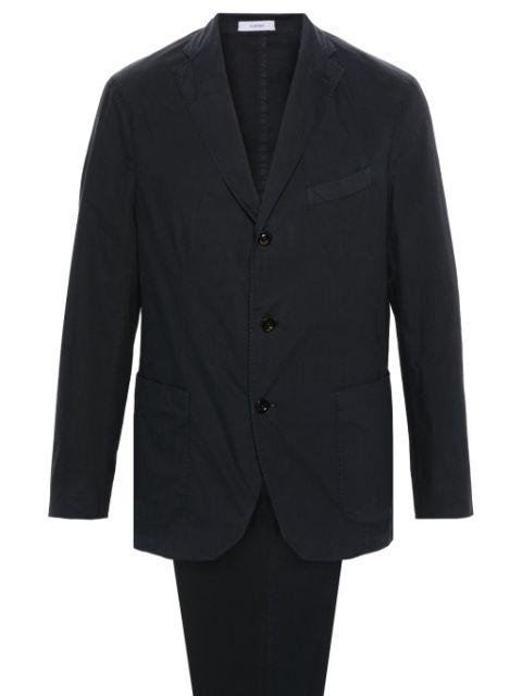 single-breasted cotton suit by BOGLIOLI