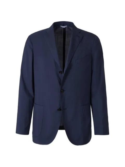 single-breasted notched-lapel blazer by BOGLIOLI