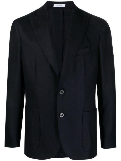 single-breasted wool blazer by BOGLIOLI
