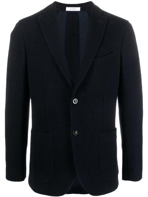 single-breasted wool blazer by BOGLIOLI