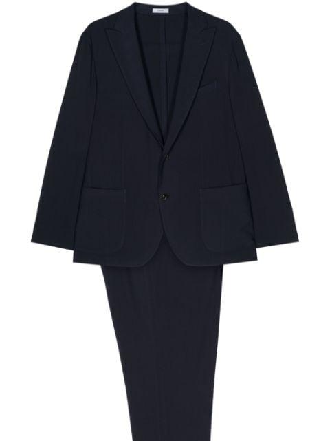 single-breasted wool suit by BOGLIOLI