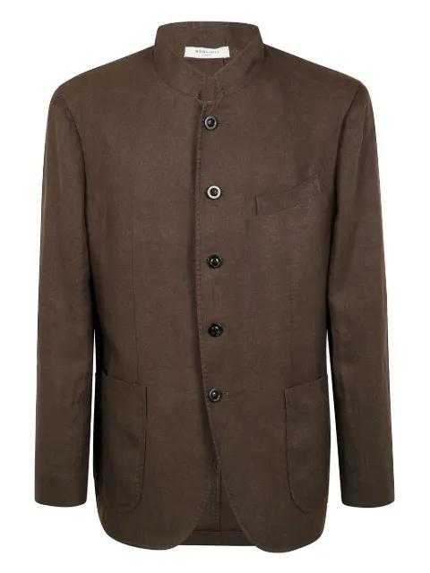 stand up-collar blazer by BOGLIOLI