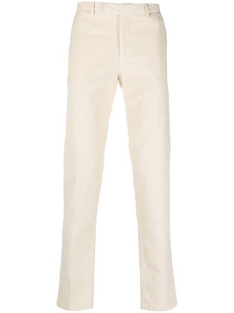 straight-leg chino trousers by BOGLIOLI